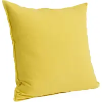 HAY Linen Housse de Coussin Lemon yellow | 60 x 60 cm