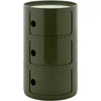 Kartell New Componibili Big 3 Elements | Green