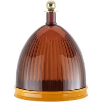 Kartell La Coupole Centre de table Cola|Mustard