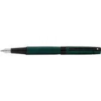 Sheaffer Fountainpen 300 matte green, M-nib, dans giftbox (Vert mat)