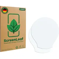 ScreenLeaf Film de protection d'écran, Protection d'écran Écologique, Clear, Anti-Rayures, Film de protection pour smartwatch, Transparent