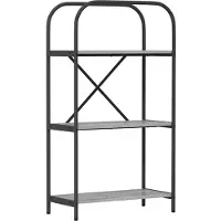 vidaXL Étagère Sonoma gris 60 x 30 x 109 cm Bois d'ingénierie