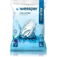 Wessper Filtre à eau Aquamax, 1 pièce (compatible avec Brita Maxtra) -