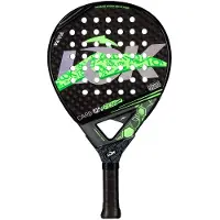 Lok Raquette de padel Carbon Flow Gen2 2025, verte, 360-375 g, verte, 360-375 g