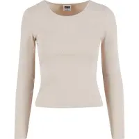 Urban Classics T-shirt manches longues de - Haut Manches Longues Slim Thermique - XS - XL - pour Femme - gris - Taille L