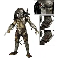 NECA Figurine d'action Predator Chasseur de la Jungle 1/4 échelle avec LED – 45 cm