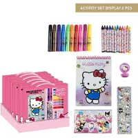 Hello Kitty Set de papeterie Rose