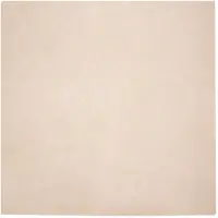 vidaXL Tapis en Fourrure Synthétique de Lapin Olite Taupe 240 x 240 cm