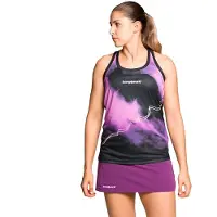 Trangoworld Gaube Sleeveless T-shirt Noir L Femme