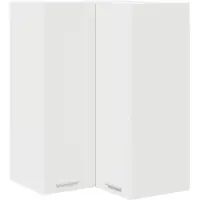 vidaXL Armoire suspendue Riga Blanc 57 x 57 x 80 cm Bois d'ingénierie