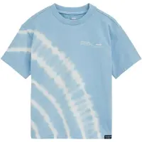 We fashion T-Shirt bleu clair / blanc