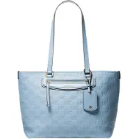 Michael Kors pour femme. 30S6GTVT6B Sac fourre-tout Jet Set Travel bleu moyen (OSFA), Casuel, Cuir