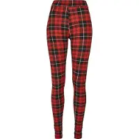 Urban Classics Leggings rouge / noir / blanc