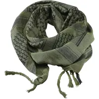 Brandit Écharpe de - pour Unisexe - olive/noir - Taille Standard