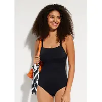 Bonprix Maillot 1 pièce à encolure carrée