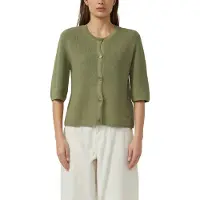 s.Oliver Cardigan vert