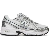 New Balance Baskets bleu marine / argent / blanc
