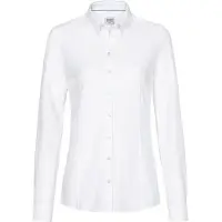 Hakro Regular Fit Blouse noir, Unicolore