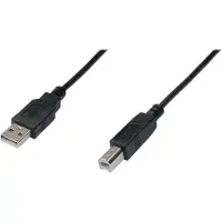 Digitus AK-300102-030-S câble USB USB 2.0 3 m USB A USB B Noir