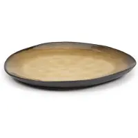 Serax M Assiette Ovale Verte Pure - Lot de 2