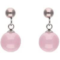 Gaya Boucles d'oreilles rose / argent
