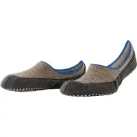 Falke Cosyshoe : chaussettes-baskets type chaussons, couleur mélange de tons boisés, taille 41-42