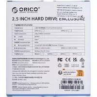 ORICO 2.5" HDD/SSD CASE, 2.5" USB 3.1 Gen 1 Type-C