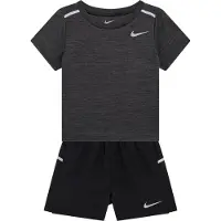Nike Kids Ensemble à Manches Courtes Dri Fit Miler