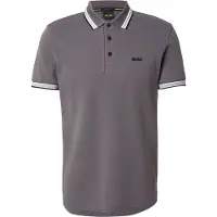 BOSS T-Shirt 'Paddy' gris / blanc