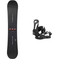 Burton - Packs (snowboard + fix) - Snowboard all mountain - Pack Cultivator Chain Link 2026 en Bois - Noir