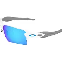 Oakley - Lunettes de soleil - Flak 2.0 XXL Polished White Prizm Sapphire - Blanc