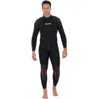 Seac Combinaison de Plongée - Alfa Mâle 5 mm - Noir - - M - Medium - Combinaison de Plongée