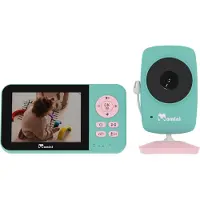 Momini BlissView Baby Monitor Moniteur audio numérique pour bébé 1 pcs