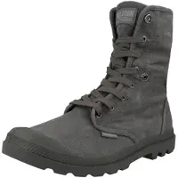 Palladium Bottines à lacets 'Baggy' anthracite