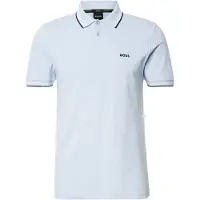 BOSS pour homme. 50506193 Polo Paul (S), Bleu, Casuel, Coton, Manche courte