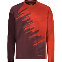 Vaude Bike Moab Ls Vi Long Sleeve T-shirt Rouge XL / Regular Homme