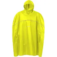 Vaude Grody Poncho Ii Waterproof Poncho Jaune 152 cm / Regular Enfants