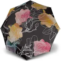 Knirps Parapluie moutarde / rose / noir
