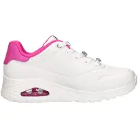 SKECHERS Uno - Diamond Stones Sneakers Laag - Wit - Maat 36