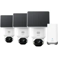 Eufy SoloCam E42 Lot de 3 + HomeBase 3