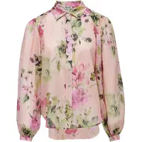 Salsa Jeans Chemisier vert clair / vert foncé / rose / rose clair