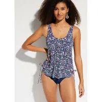 Bonprix Maillot 1 pièce froncé sur les côtés