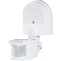 Renkforce Wand PIR-Bewegmelder 1296294 180 ° Relais Blanc IP44 (1296294)