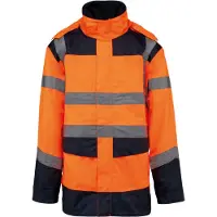WK. Designed To Work Parka de sécurité recyclée 4 en 1