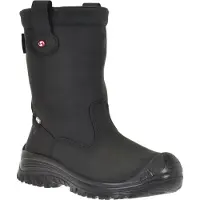 Sixton Bottes d'hiver de sécurité MONTANA S3 EN ISO 20345:2011 S3 WR CI SRC noir taille 48