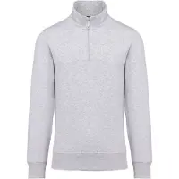 Kariban Pack 4 Sweat-shirt col zipp? Dark Khaki - Kariban K487 - Taille 4XL