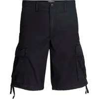 Jack & Jones Cole Frank Plus Size Cargo Shorts Noir 42 Homme