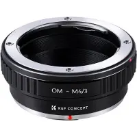 K&F Concept K&F Adaptateur d'objectif Olympus OM - Micro 4/3