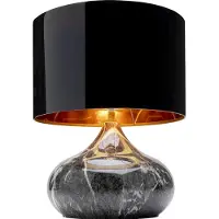 Kare design Lampe de table Mamo Deluxe Gris 38cm (E27)