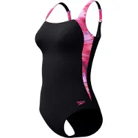 Speedo Lunalustre Printed Shaping Maillot de Bain Femme